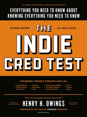 cover image of The Indie Cred Test